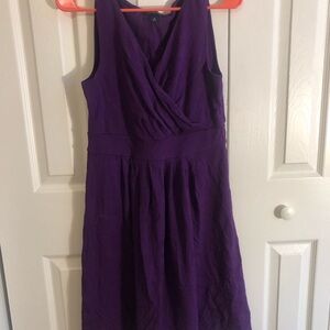 Elegant Purple Women's Dress